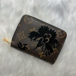 Rare Blossom Louis Vuitton Zippy Wallet